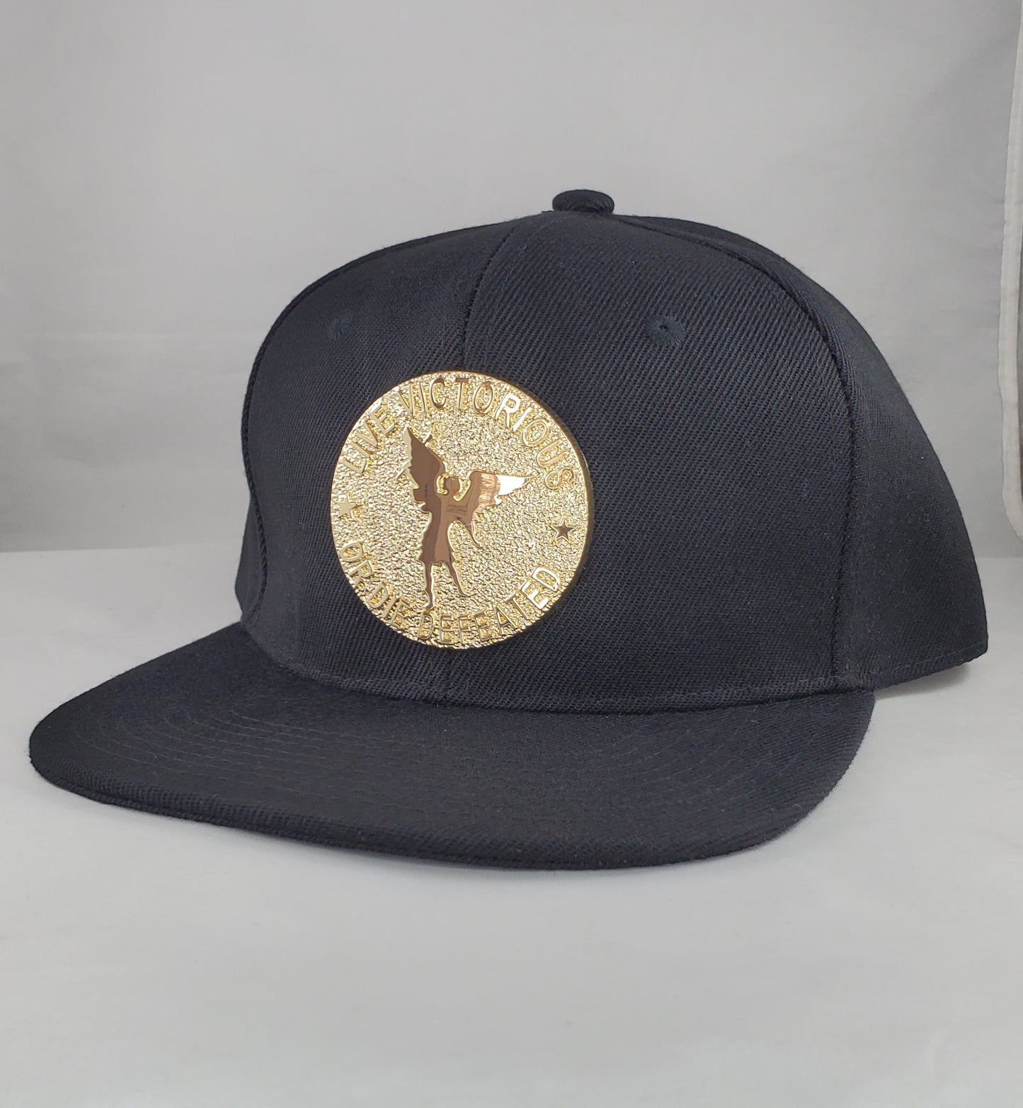 Gold "Nugget Cut" Angel Snapback