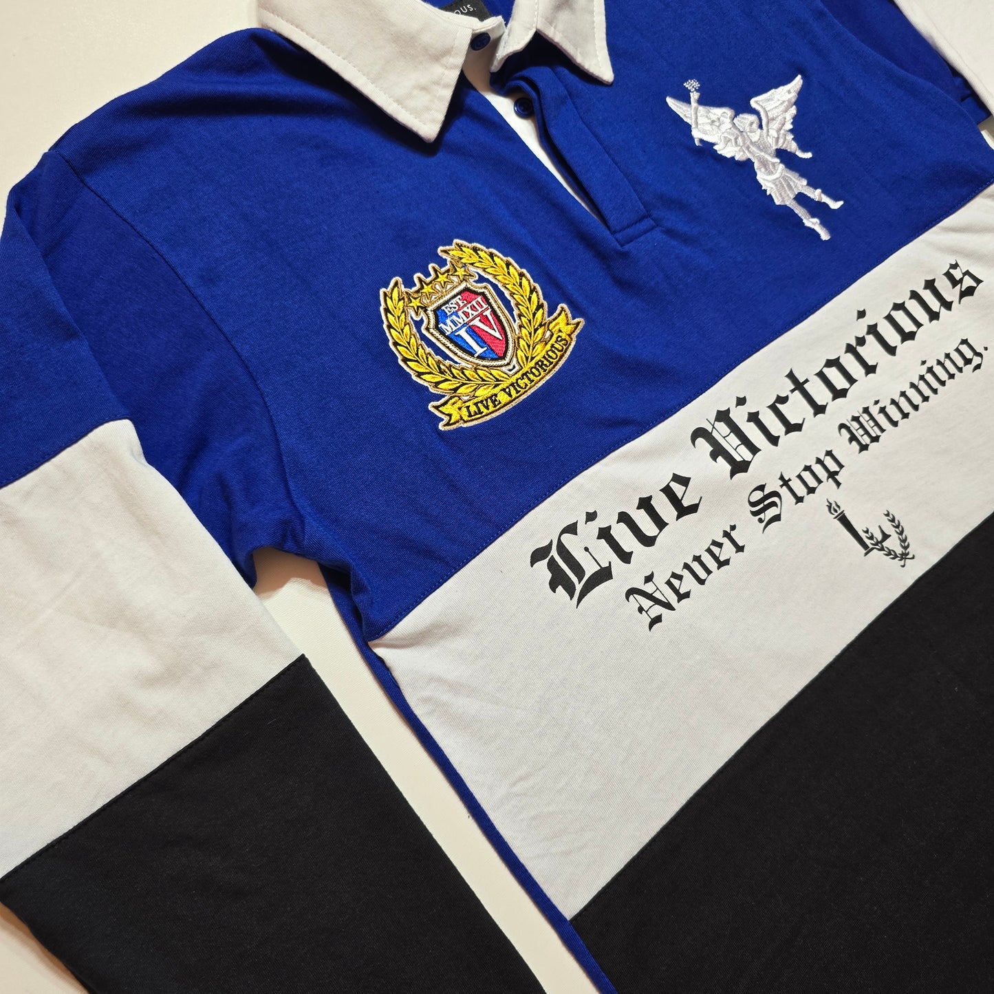 Classic Angel of Victory Rugby Polo