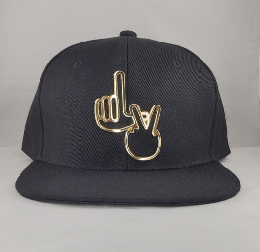 Gold Metal LV Snapback